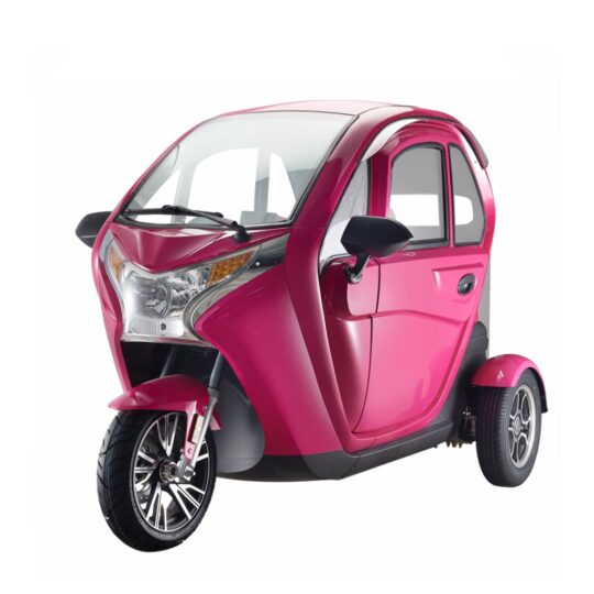 China electric tricycle scooter 3 wheel enclosed cabin car