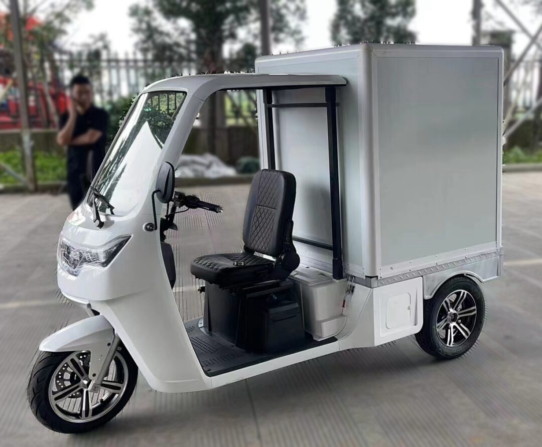 Electric Delivery Scooter Lastmile Cargo Delivery